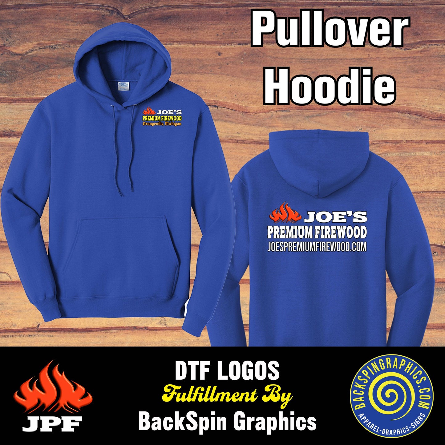 JPF OFFICIAL PULLOVER HOODIE